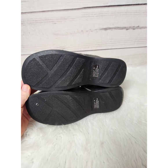 Bellini Sport Womens Francine Slides Sandals Black Open Toe Leather Slip On 9 M - Picture 5 of 6